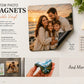 Custom Flexible Photo Magnets